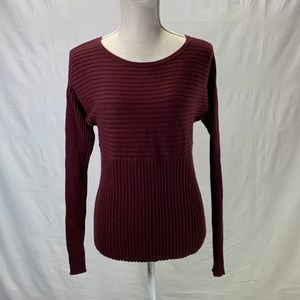 Athleta Pullover Hayes Merino Wool Ribbed Sweater Size Small